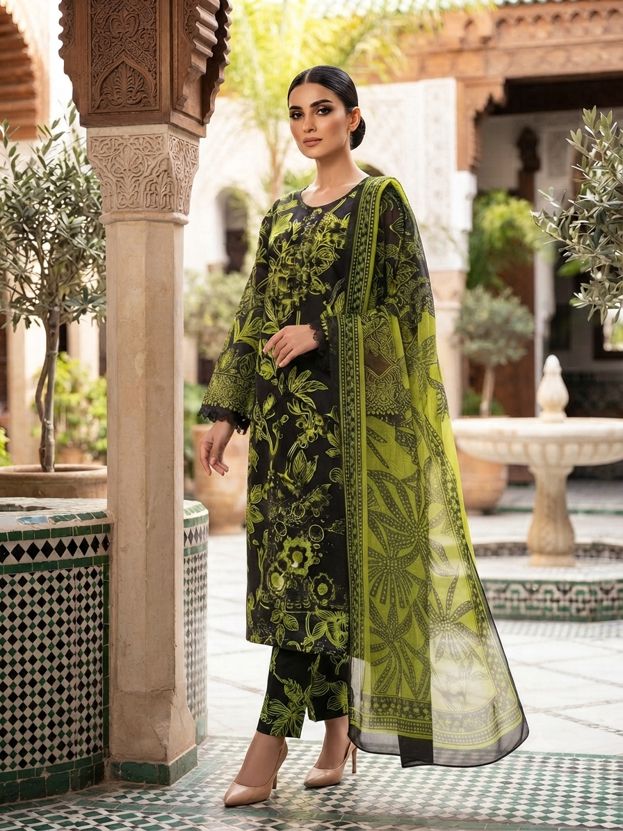 Luwn Printed 3 Piece