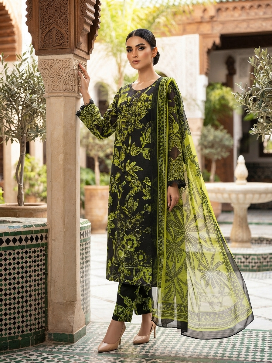 Luwn Printed 3 Piece