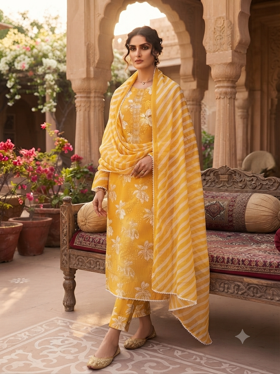 Luwn Printed 3 Piece