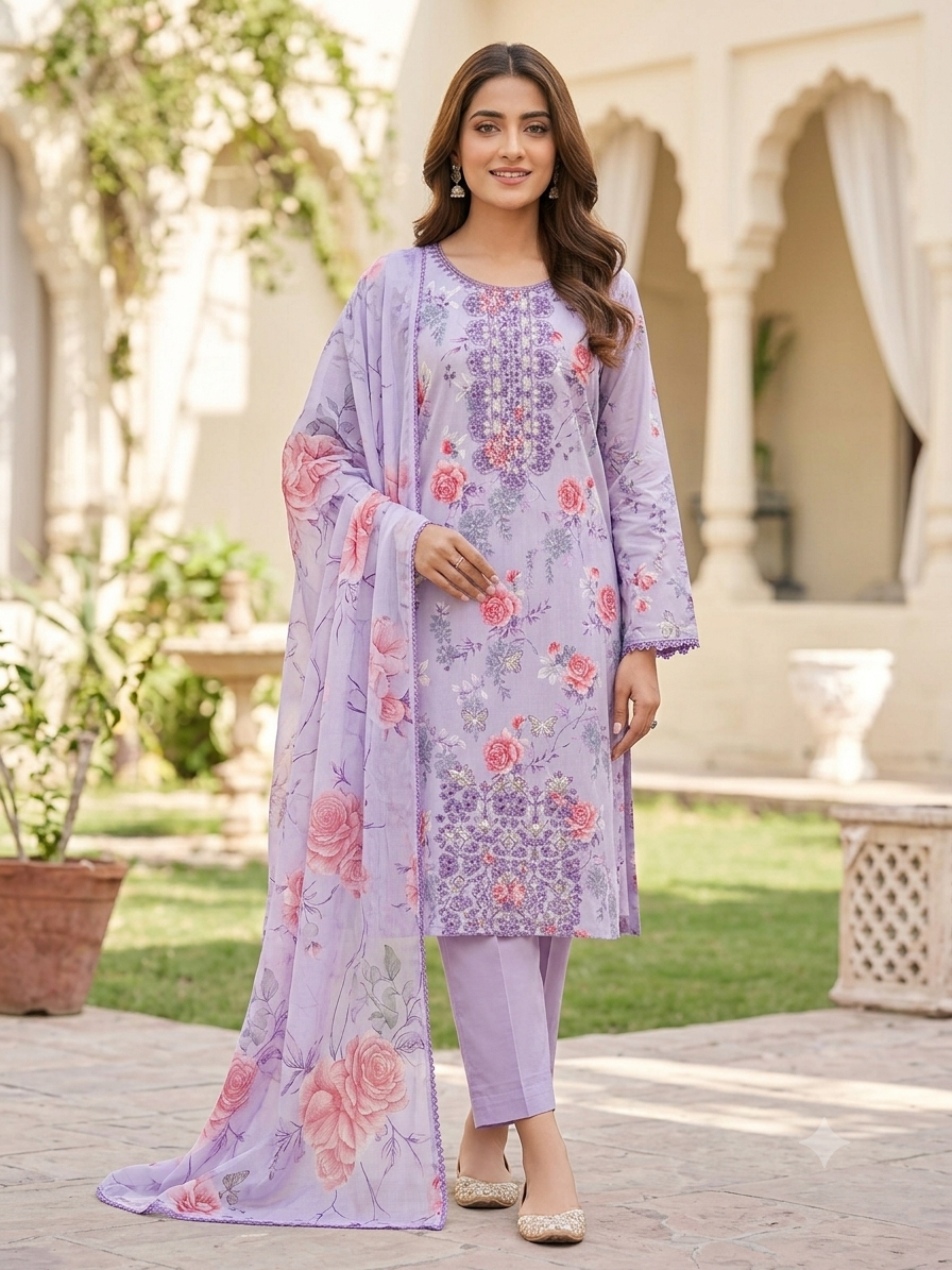 Luwn Printed 3 Piece